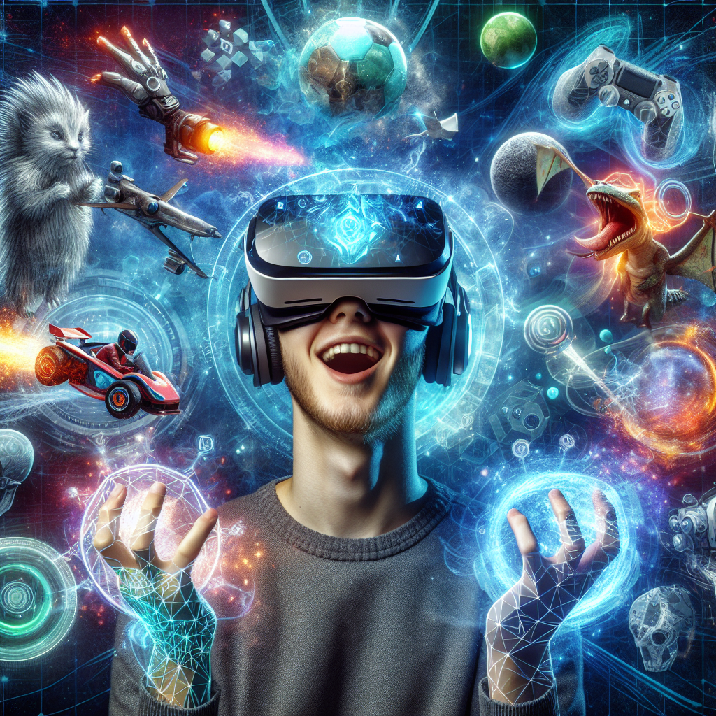 Use Virtual Reality for Immersive Gaming and Experiences